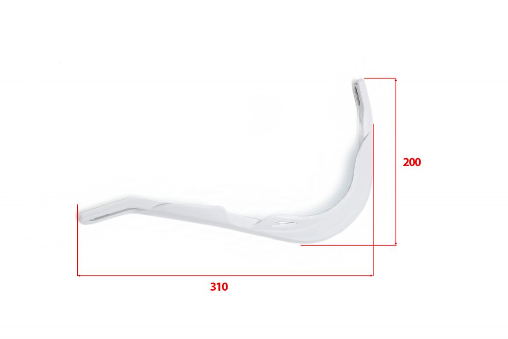 Защита рук (пара) HP03 армированные OTOM (крепеж 28мм) белые