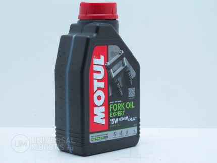 Вилочное и амортизаторное MOTUL масло FORK OIL EXP M/H 15W 1 л