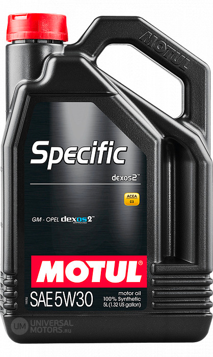 Масло моторное MOTUL SPECIFIC DEXOS2 5W-30 (5л)