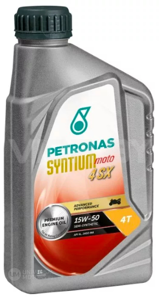 Мотор/масло PETRONAS Moto 4SX 4T 15w-50 (1л)