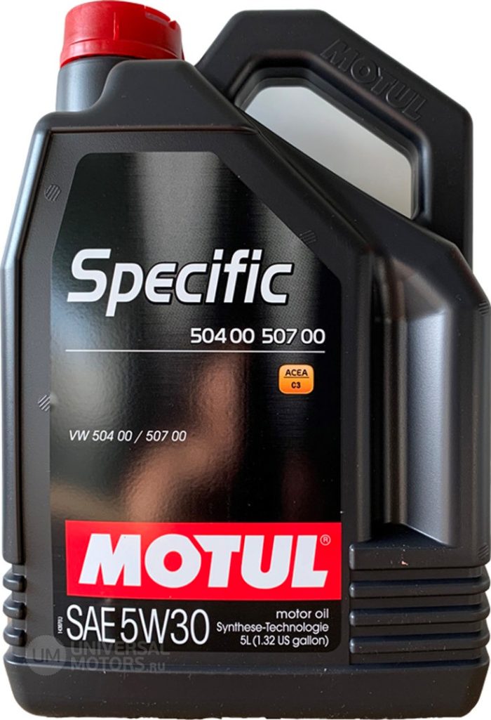 Масло моторное MOTUL SPECIFIC VW 504 00 507 00 5W-30 (5л)