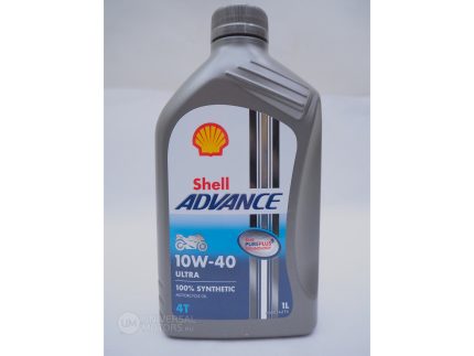 Мотор/Масло Shell 4Т Ultra 10W-40 Advance 1л