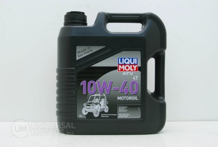 Мотор/Масло LIQUI MOLY ATV 4T Motoroil 10W-40 (4л) для 4-тактных квадроциклов