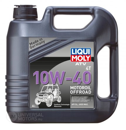 Мотор/Масло LIQUI MOLY ATV 4T Motoroil 10W-40 (4л) для 4-тактных квадроциклов