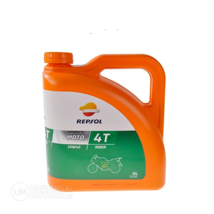 REPSOL RP Moto RIDER 4T SAE 15W-50 (4л)