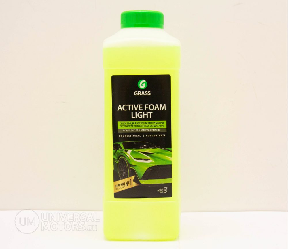 Автошампунь GRASS Active Foam Light для бесконтактной мойки 1л 132100