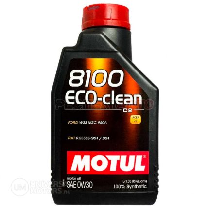 Масло моторное MOTUL 8100 ECO-clean 0W-30 (1л)