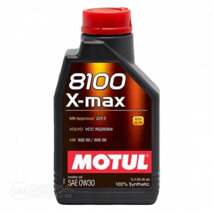 Масло моторное MOTUL 8100 X-max 0W-30 (1л)