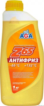 Антифриз жёлтый G12++ -65 AGA 1кг