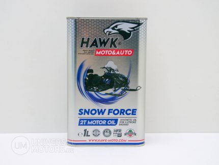 Масло моторное Hawk moto SNOW FORCE 2T - 1л 00-00000281