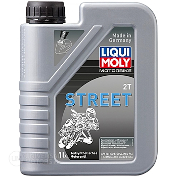 Мотор/Масло LIQUI MOLY Motorbike 2T Street (полусинтетическое) для мотоциклов