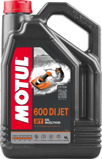 Мотор/масло Motul 600 DI JET 2T 4 л