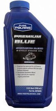 Масло полусинтетика Polaris PREM 2 CYCLE SYN-BLEND (946ml)