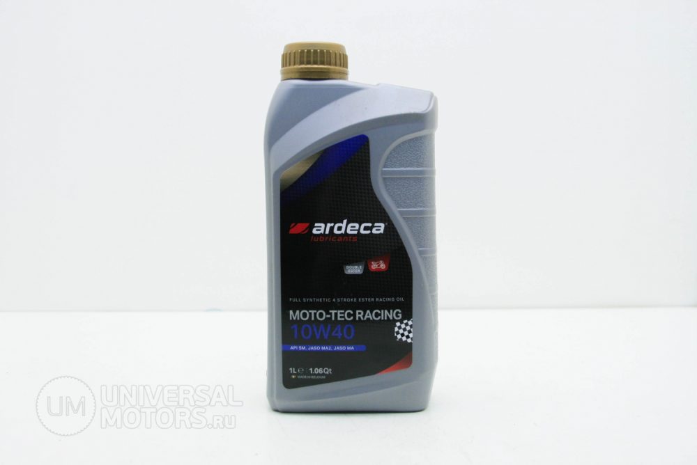 Масло моторное ARDECA MOTO-TEC RACING 10W40 1L