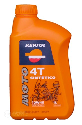 REPSOL RP Moto SINTETICO 4T SAE 10W-40 (1л)