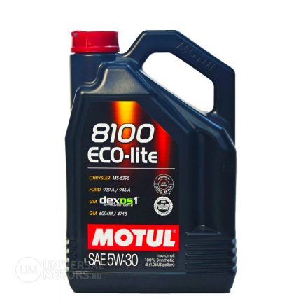 Масло моторное MOTUL 8100 ECO-lite 5W-30 (4л)