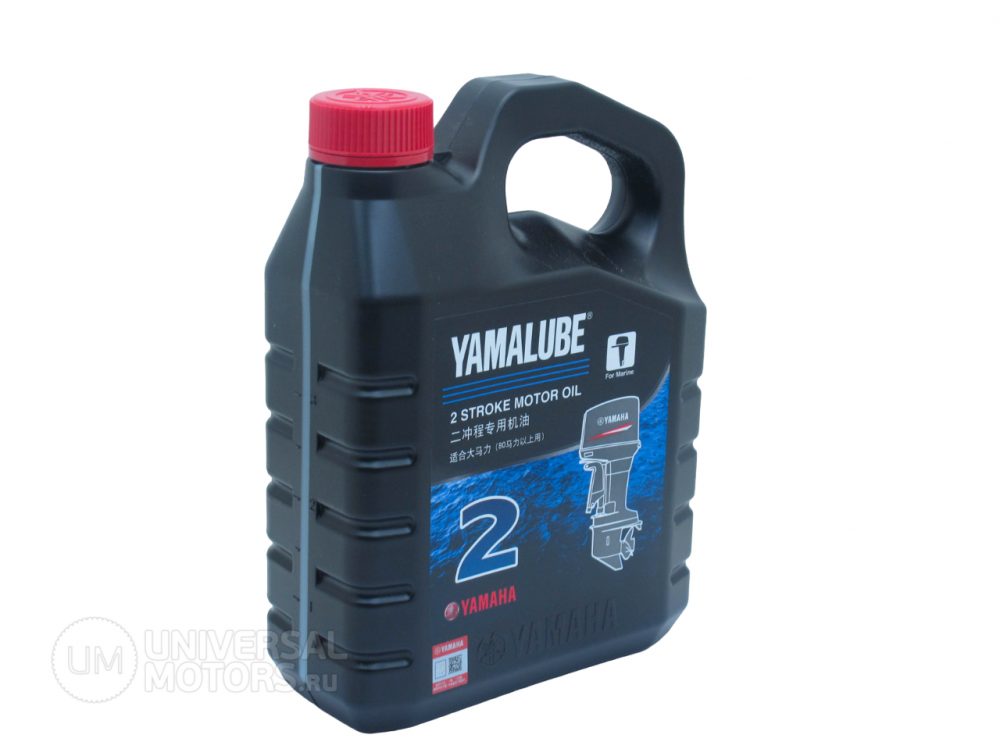 Масло моторное YAMALUBE (YAMAHA) 2T Stroke Motor Oil (4л) Минеральное