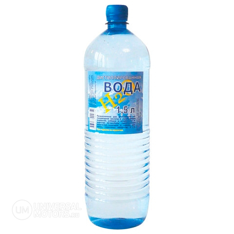 Вода дистиллированная 1.5 л WATER-1.5 L