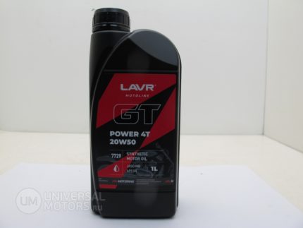 Моторное масло LAVR MOTO GT Power 20W50 SN