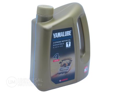 Масло моторное Yamalube (YAMAHA) 4 SAE 10W-40 API SL Marine полусинтетика (4л)