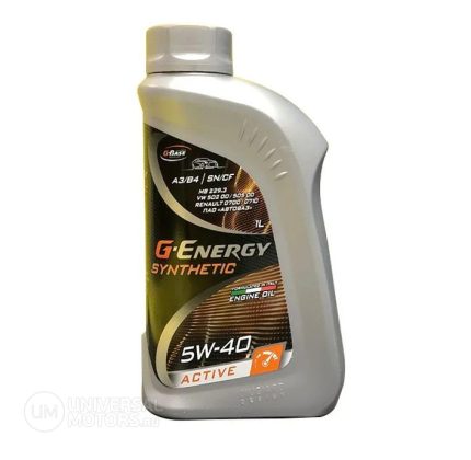 Масло моторное G-Energy Synthetic Active 5W-40 синтетическое 1 л