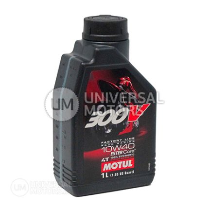 Мотор/масло MOTUL Road racing 300 V 4T FL SAE 10w-40 (1л)