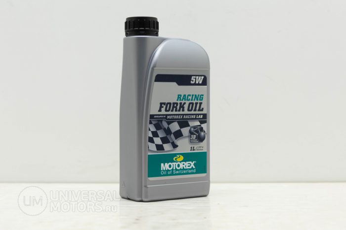 Масло вилочное мото MOTOREX RACING FORK OIL 5W (1л.) 306406