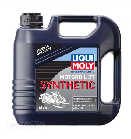 Моторное масло (синтетическое) для снегоходов LM Snowmobil Motoroil 2T Synthetic (4л)