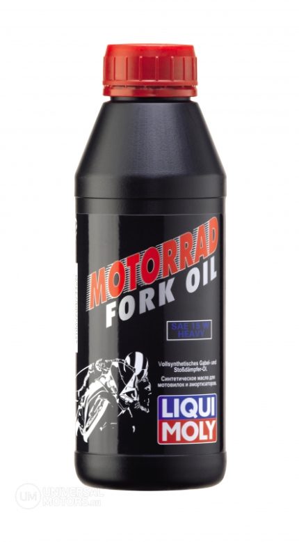 Вилоч/масло LIQUI MOLY Motorrad Fork Oil 15W Heavy (0.5 л) для вилок и амортизаторов