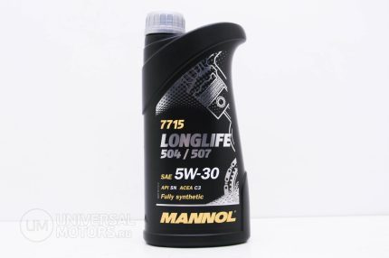 Масло моторное MANNOL 7715 O.E.M. for VW Audi Skoda 5W-30 синтетическое 1 л 7000