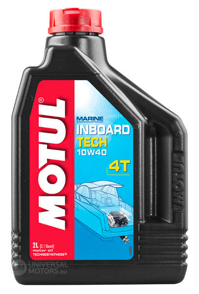 Масло/мотор MOTUL Inboard Tech 4T 10W40 2 л