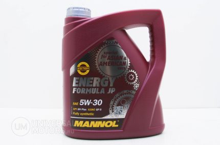 Масло моторное MANNOL Energy Formula JP 5W30 синтетика 4л. 1060