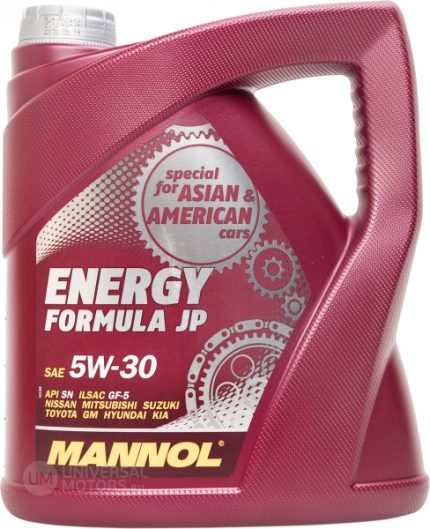 Масло моторное MANNOL Energy Formula JP 5W30 синтетика 4л. 1060