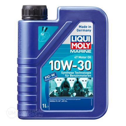 Моторное масло синтетика Marine 4T Motor Oil 10W-30 (1л) LIQUI MOLY