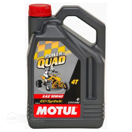 Мотор/масло MOTUL Power Quad 4T 10W-40 (4л)