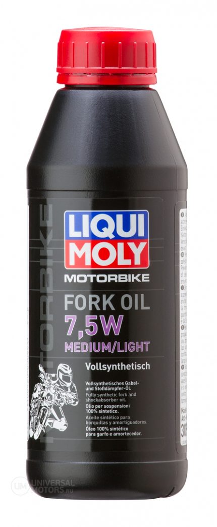 Вилоч/масло LIQUI MOLY Motorbike Fork Oil Medium/Light 7