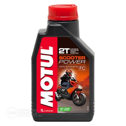 Мотор/маcло MOTUL SCOOTER POWER 2T (1л.)