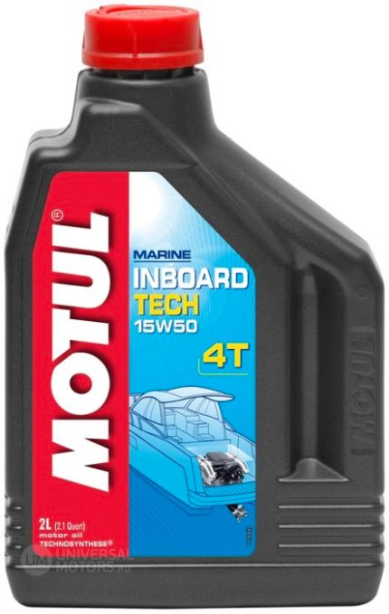 Масло/мотор MOTUL Inboard Tech 4T 15W50 2 л