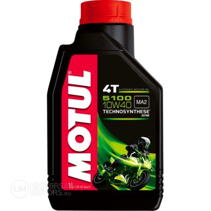 Мотор/масло MOTUL 5100 Ester 4Т 10W40 (1л.)