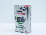 Масло трансмиссионное HAWK MOTO T-OIL SAE 80w90 GL-5 1L