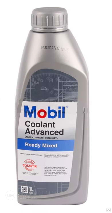 Антифриз Mobil Coolant Advanced