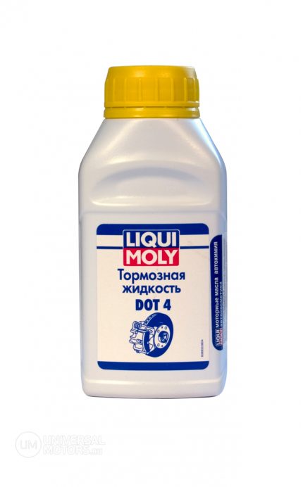 Тормозная жидкость LIQUI MOLY Bremsenflussigkeit DOT-4 0