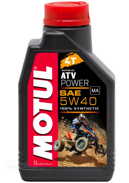 Мотор/масло MOTUL ATV POWER 4T SAE 5w-40 (1л)