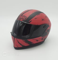 Шлем миниатюрный Shoei Red + Black