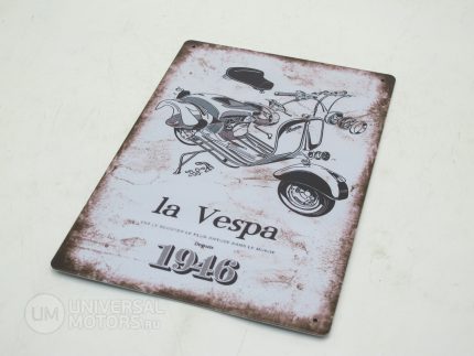 Знак винтажный VESPA тип 63