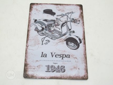 Знак винтажный VESPA тип 63