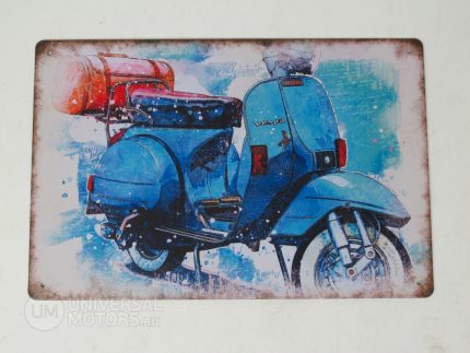 Знак винтажный VESPA тип 43