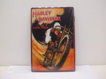 Табличка металлическая винтажная 20*30 Harley Davidson Good Year вариант 26