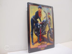 Табличка металлическая винтажная 20*30 Harley Davidson Air out of order вариант 1