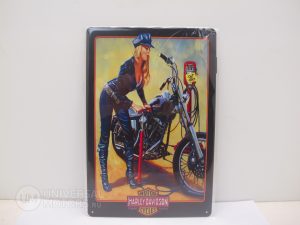 Табличка металлическая винтажная 20*30 Harley Davidson Air out of order вариант 1